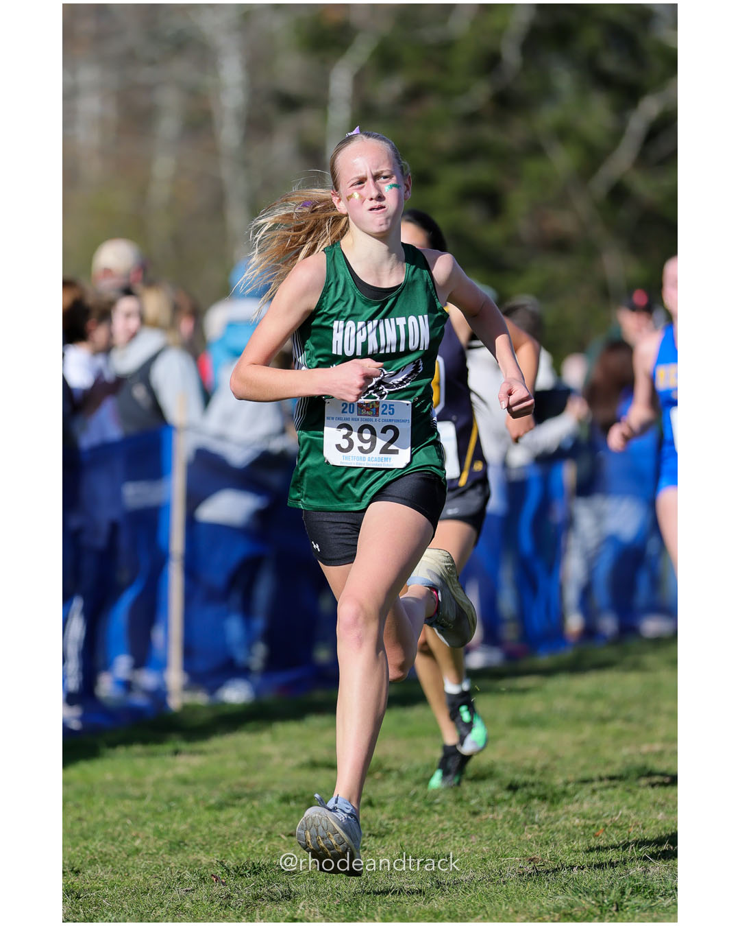Hannah Clarner, Hopkinton, P213, 23:27.17 - New England Cross Country State Championship - Thetford Vt - November 8, 2025 File: ./dir-1-Girls-Championship/251108-2025-New England-Cross-Country-Championships-Thetford-VT-383-296A6541.jpg Hannah Clarner, Hopkinton, P213, 23:27.17 - New England Cross Country State Championship - Thetford Vt - November 8, 2025 – 2025 New Englan…